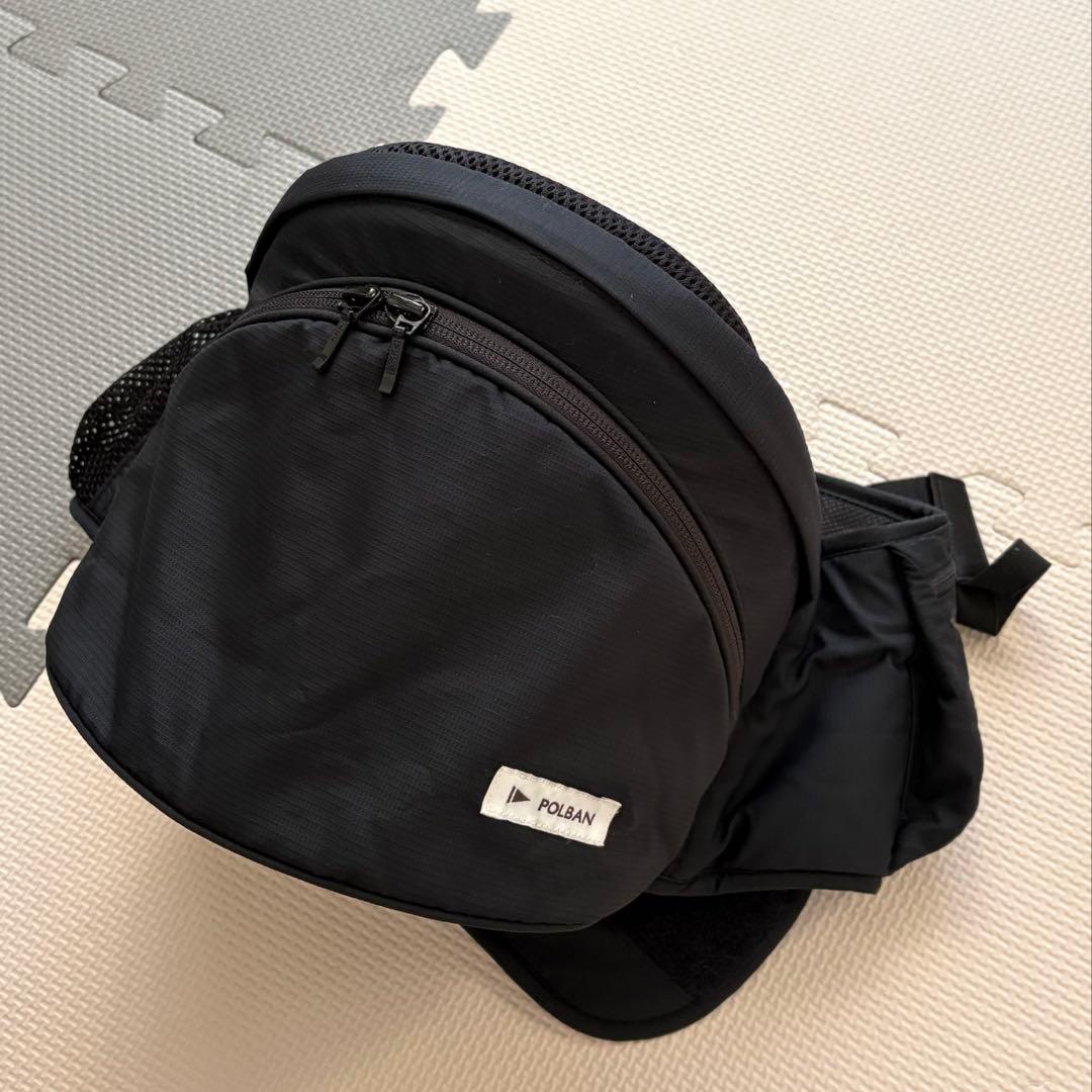 ポルバン アドバンス POLBAN ADVANCE ヒップシート ブラック