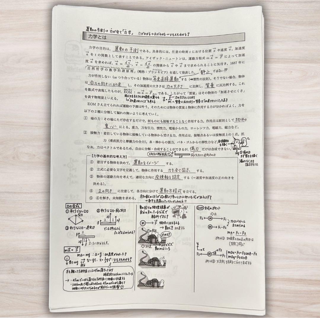 鉄緑会 高3物理発展講座授業冊子 久保先生プリント