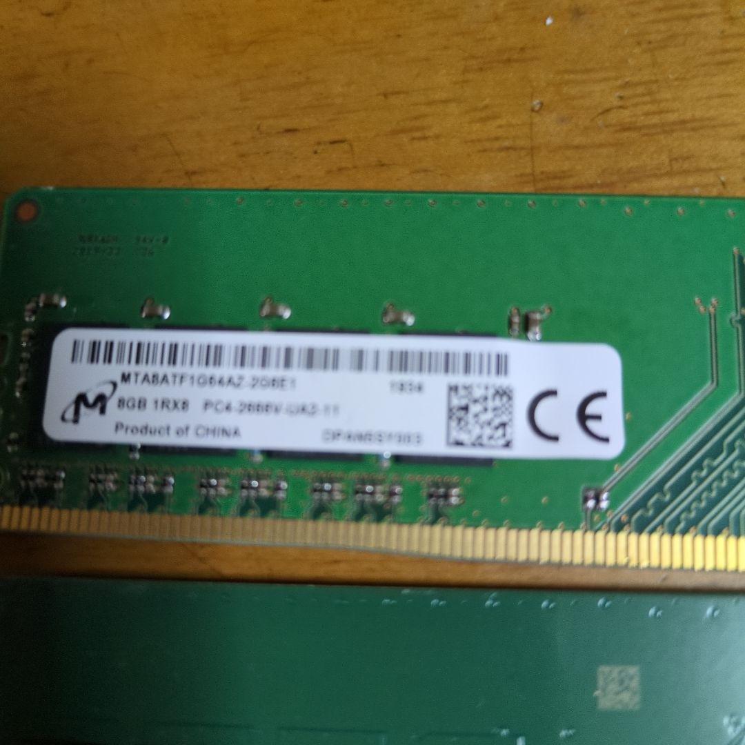 Crucial 16GB DDR4-2666 メモリ6枚