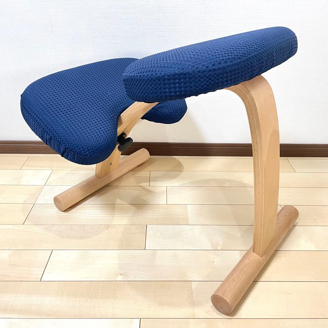 バランスチェア バランスイージー ネイビー 中古美品