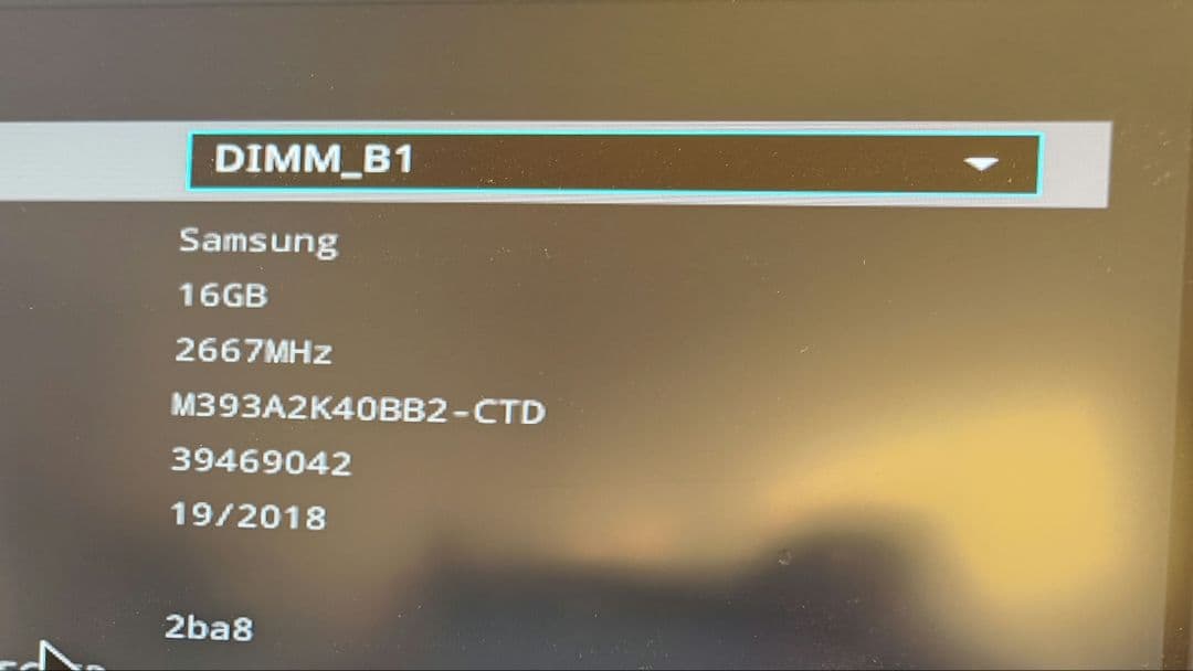 DDR4 16GB × 4枚 64GB ECC Registered DIMM