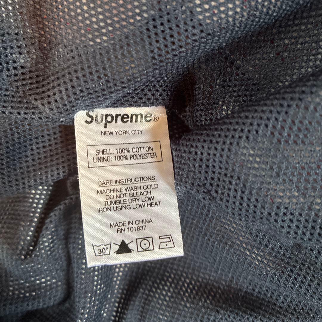 【Supreme】 ジャケット　アメリカ国旗柄 M フード付き ブルゾン　美品