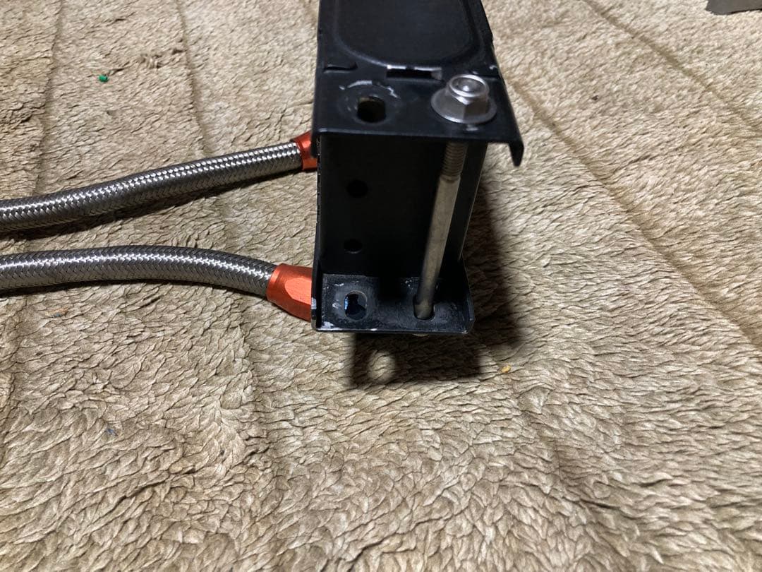 オイルクーラー　サーモスタット付き