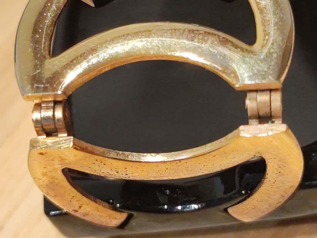 CHANEL シャネル サングラス ココマーク 金具 ケース付 イタリア製