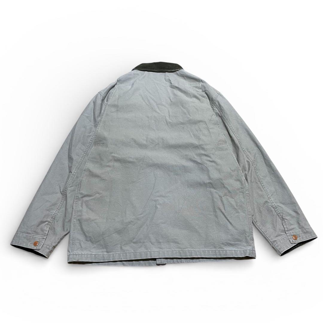80s L.L.Bean ハンティングジャケット XL 動物柄 グレー