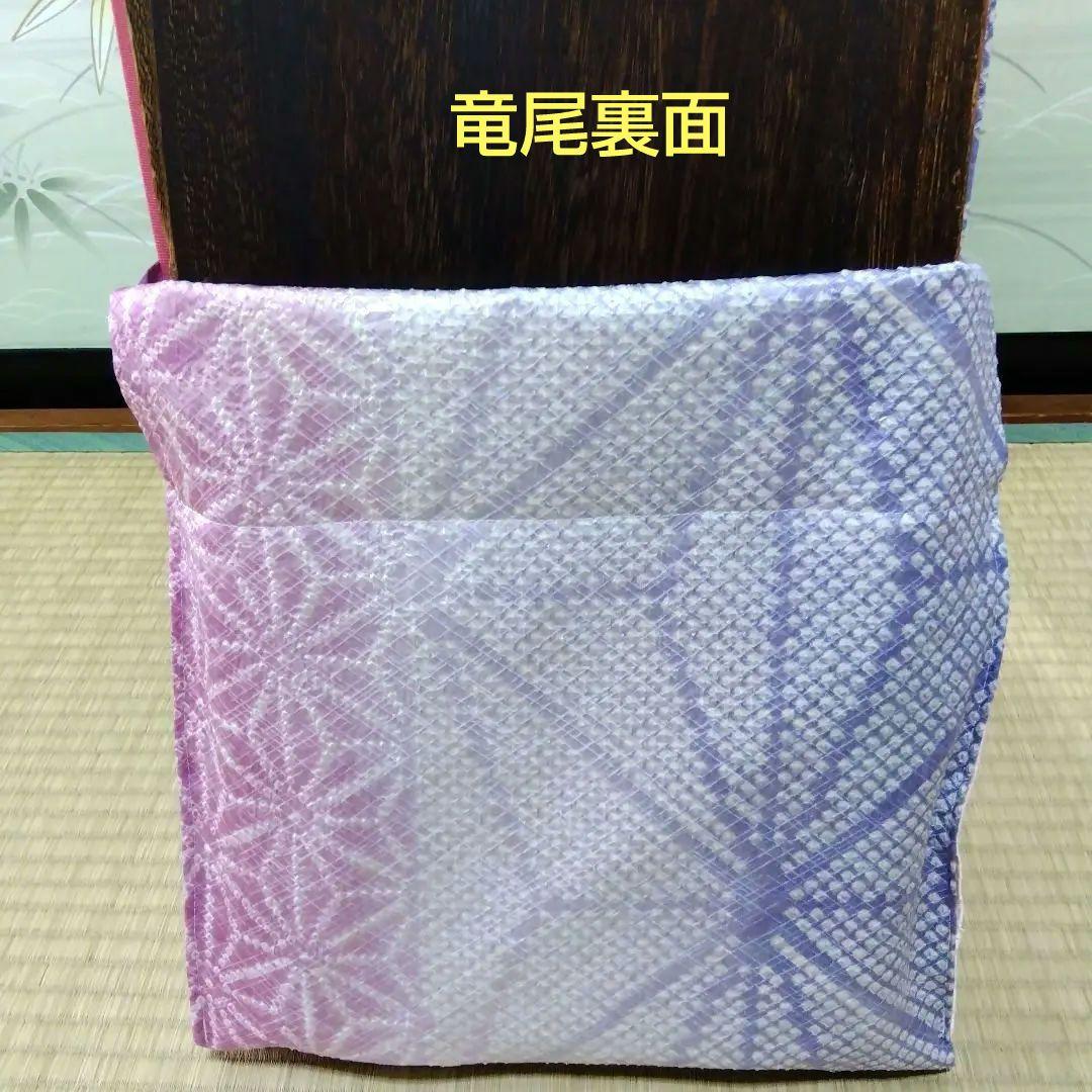 【未使用品帯リメイク】和楽器　琴　油単　ゆたん