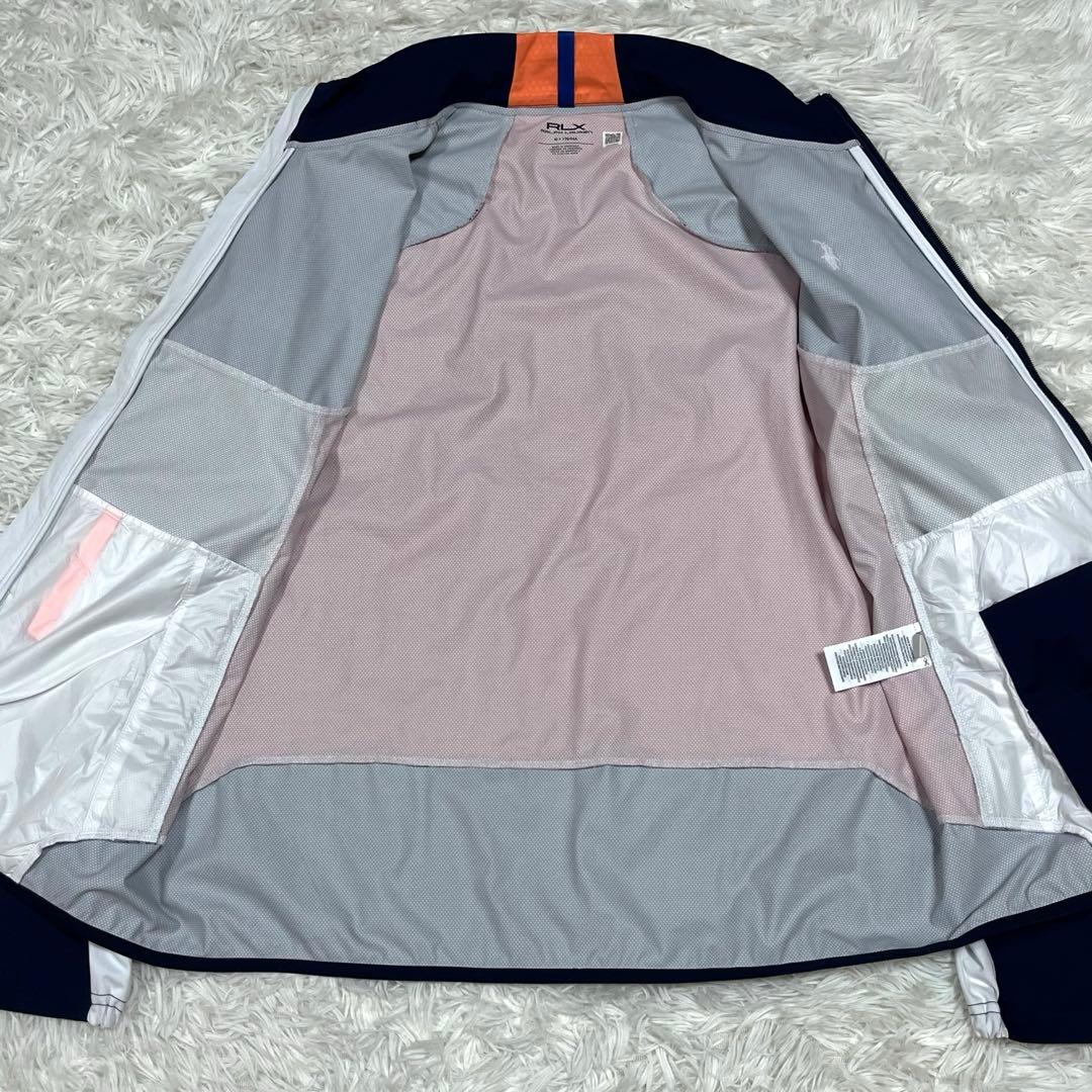 美品✨RLXラルフローレン現行QRナイロンジャケット2WAY撥水 ストレッチ M