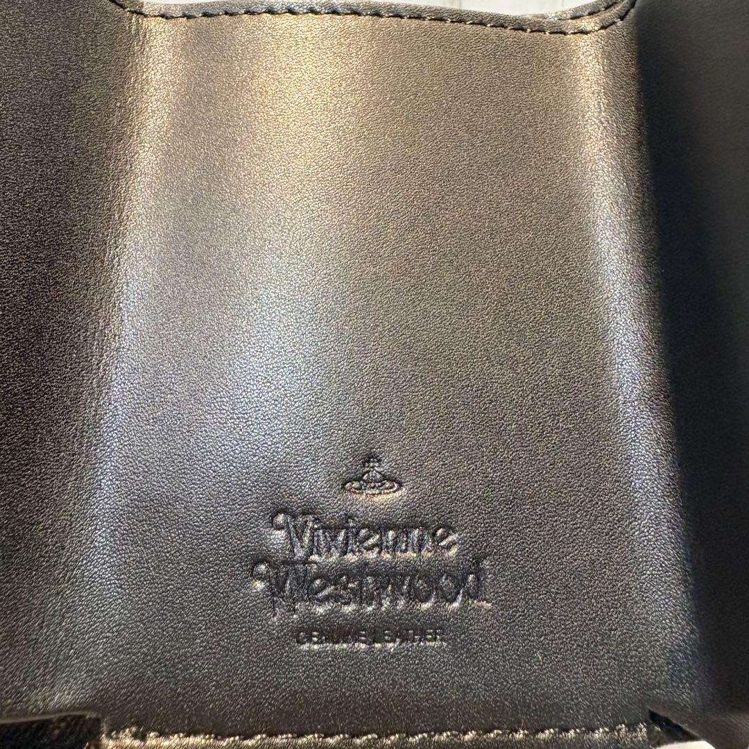 【ラスト】Vivienne Westwood3つ折り財布 / エレガントブラック