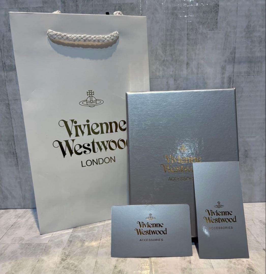 【ラスト】Vivienne Westwood3つ折り財布 / エレガントブラック
