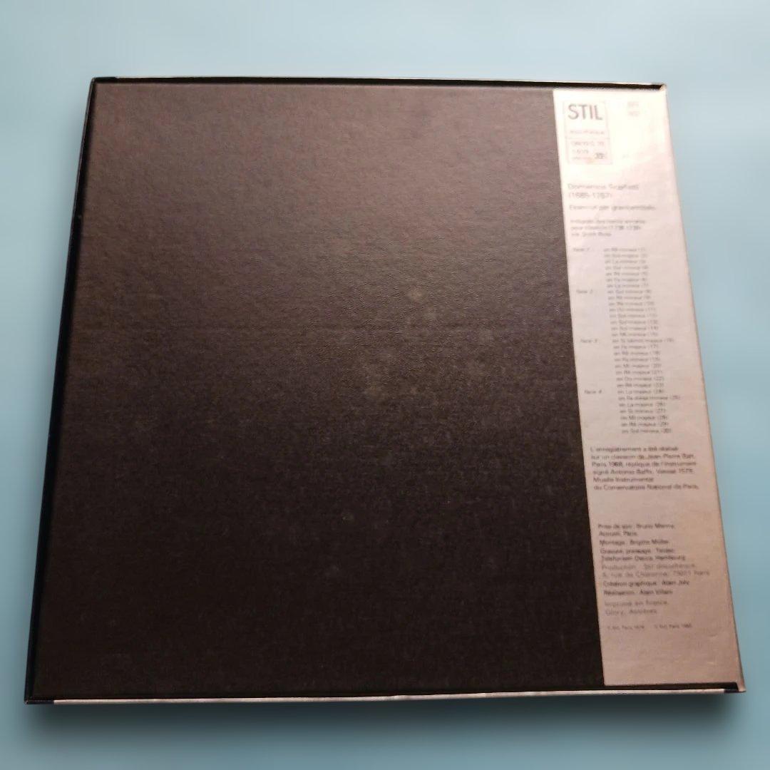 LP: Scarlatti チェンバロ作品集　スコット・ロス