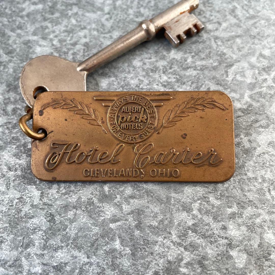 アメリカ製USA Vintage オハイオ州 モーテル ホテル キー No277