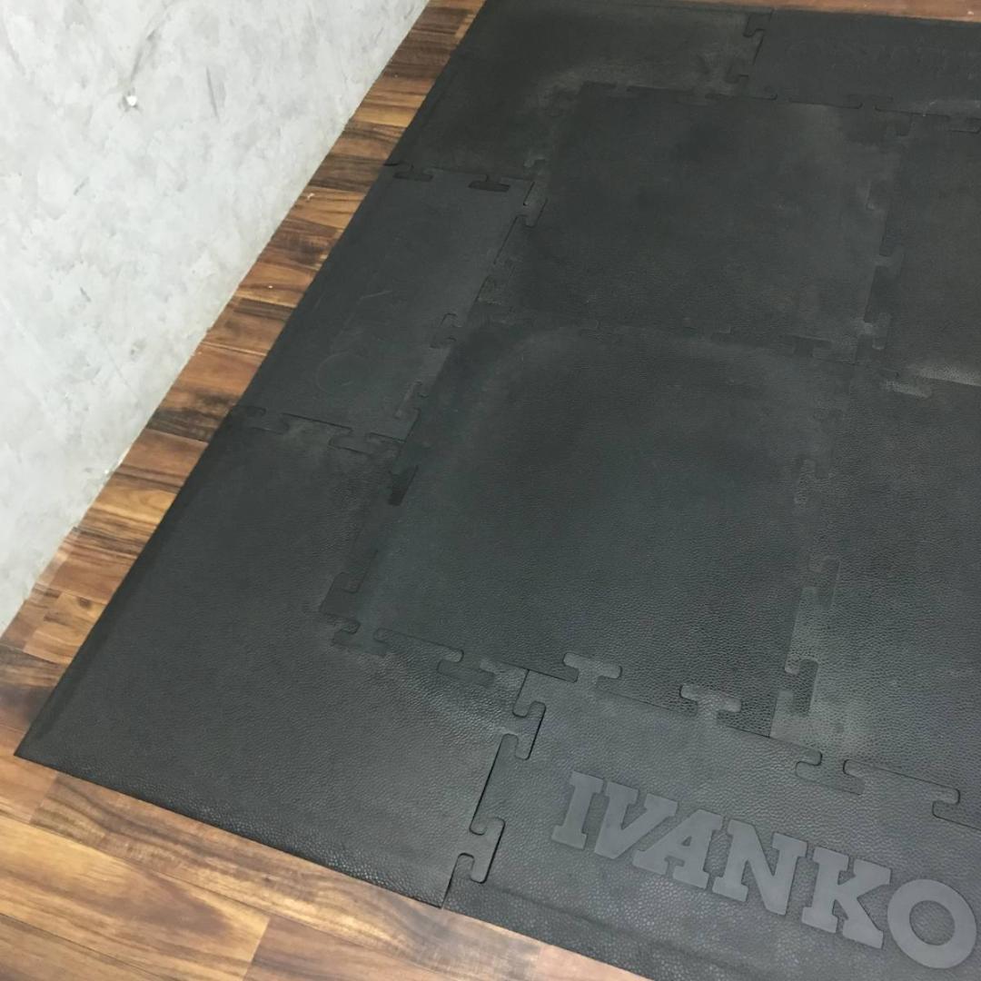 ivanko イヴァンコ ラバー マット 16枚 インターロック式