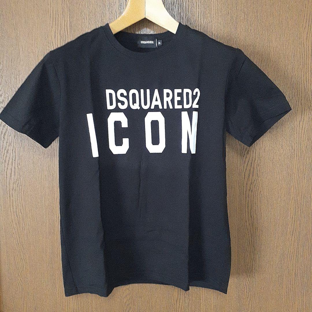 DSQUARED2 ICON ストレッチTシャツ M ブラック
