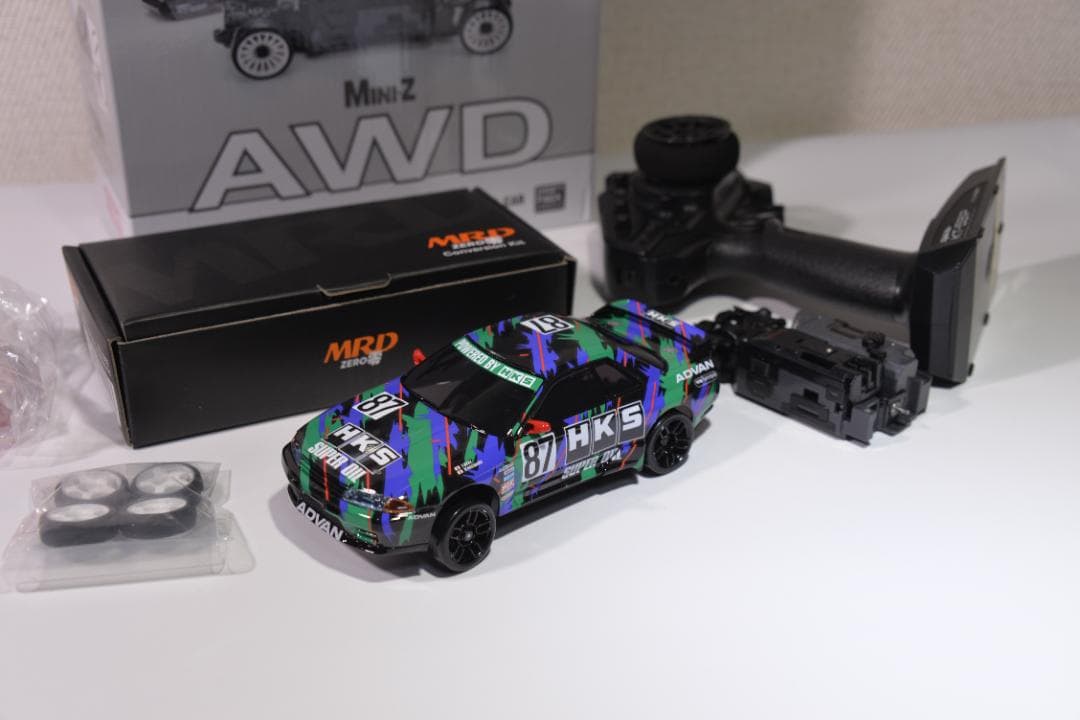 京商ミニッツ AWD-> RWD MRD ZEROコンバージョン組込済セット