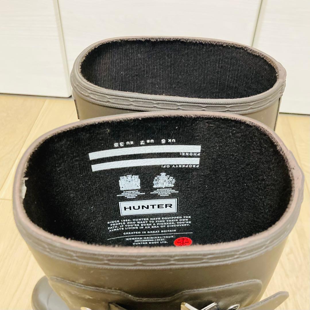 HUNTER レインブーツ US7