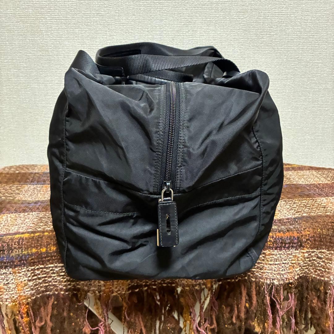 PRADA プラダ 黒 ナイロン ボストンバッグ
