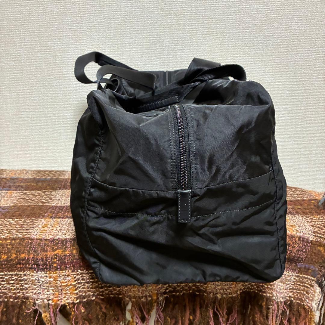 PRADA プラダ 黒 ナイロン ボストンバッグ