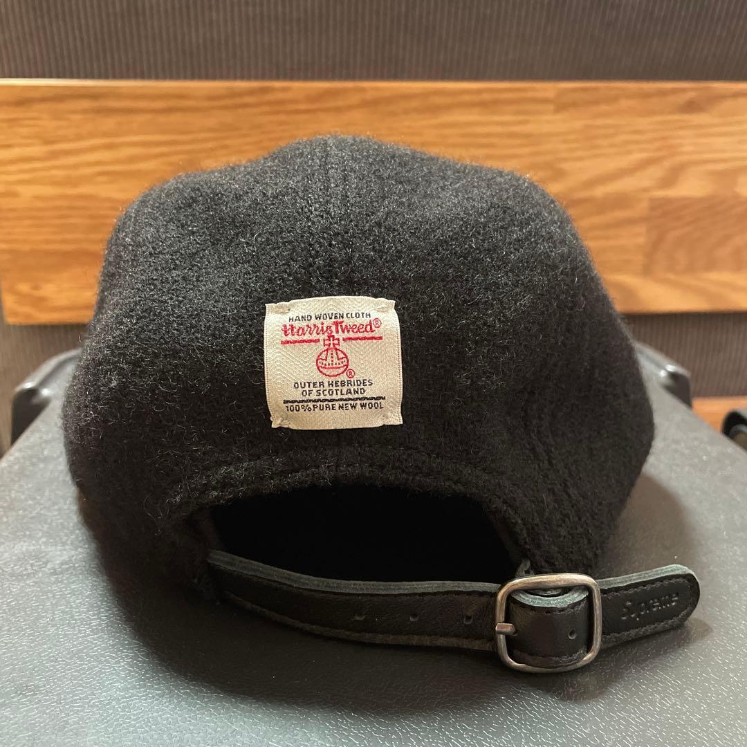 Supreme Harris Tweed Camp Cap ハリスツイード
