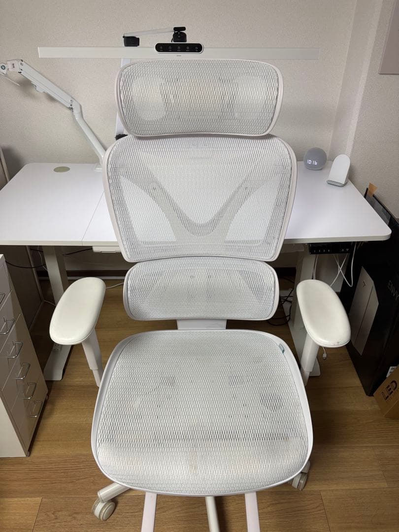 COFO Chair Pro ホワイト オフィス メッシュ ゲーミング 完成品