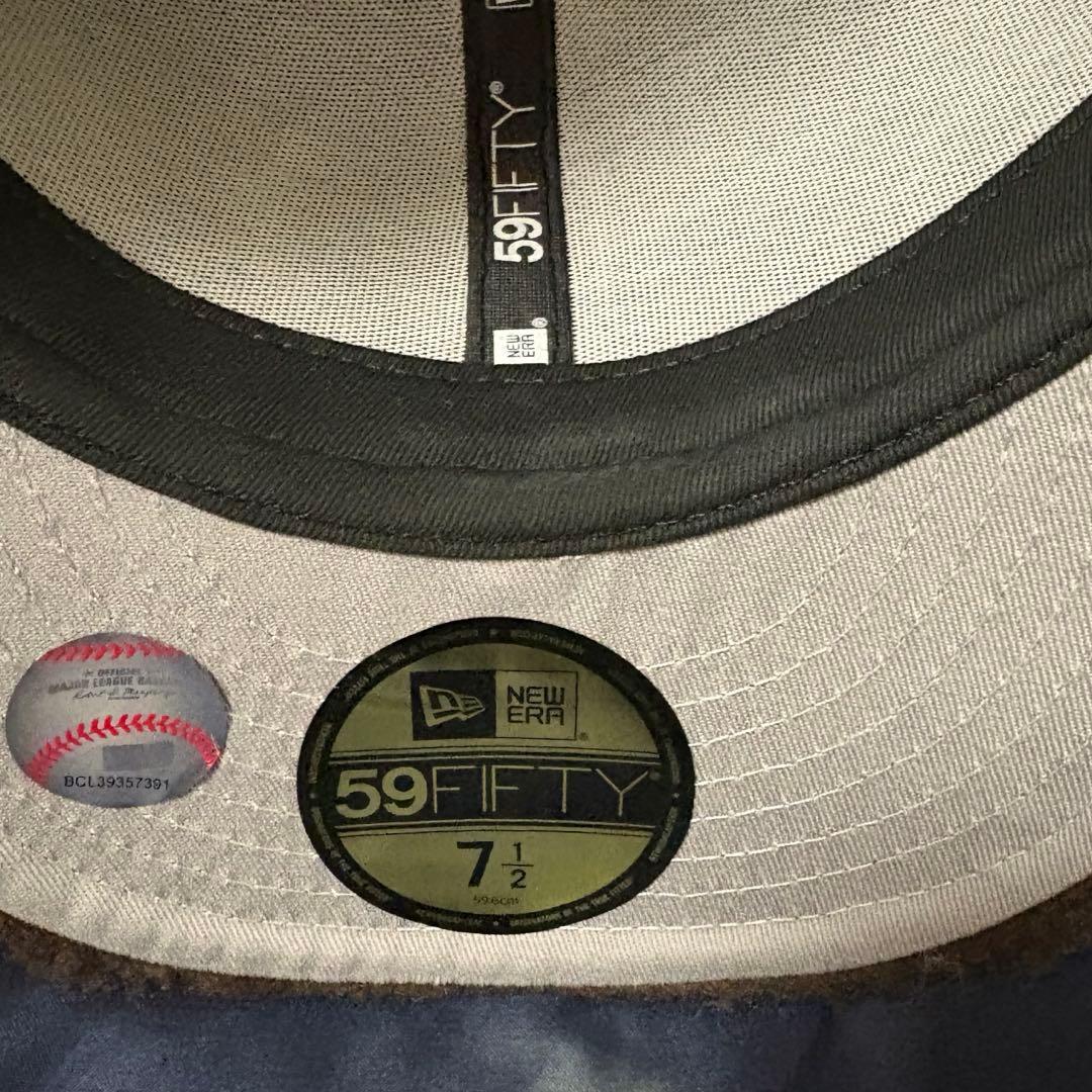 59FIFTY Dog Ear ドッグイヤー ロサンゼルスドジャース ブラウン