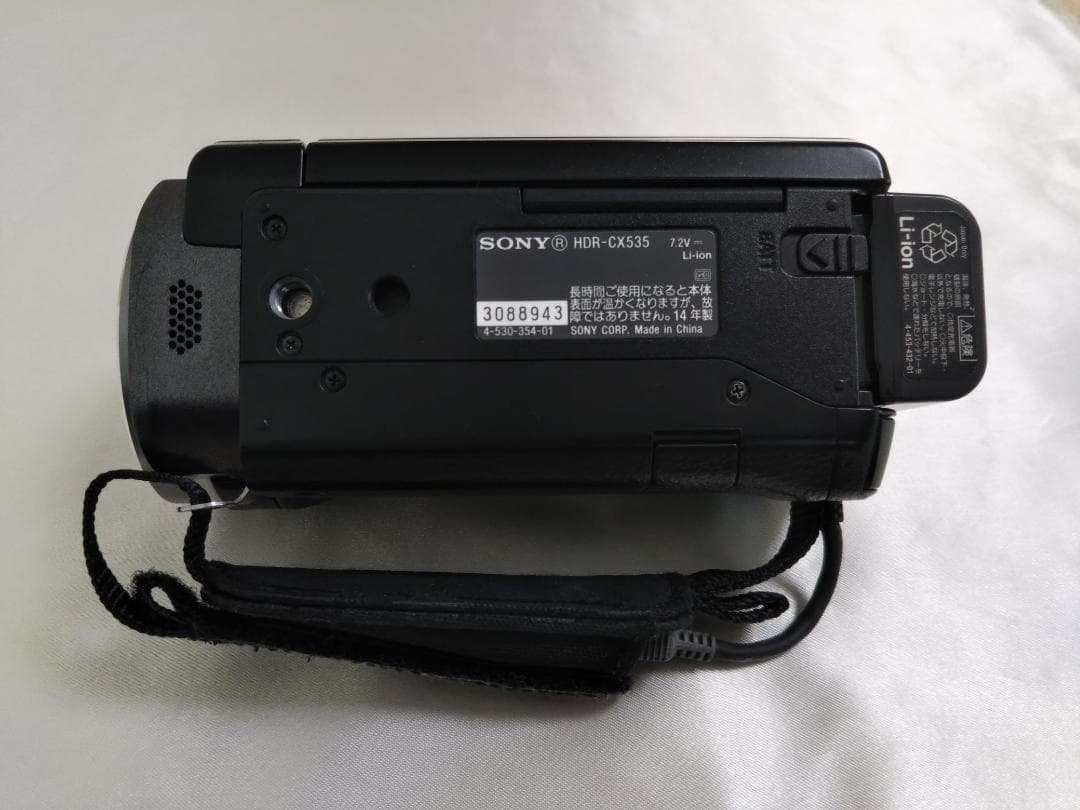 【動作確認済み】SONY HDR-CX535⭐️ブラック⭐️ビデオカメラ