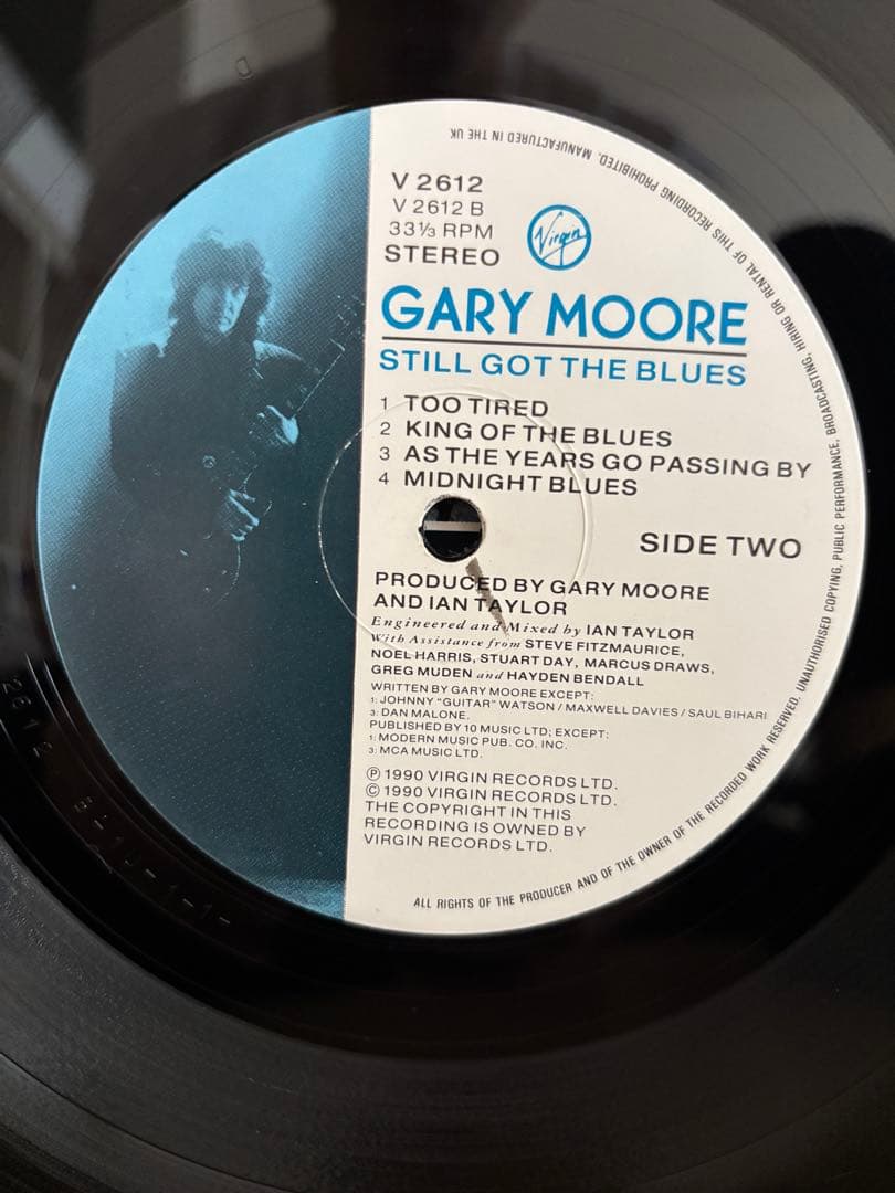 Gary Moore / Still Got The Blues UKオリジナル