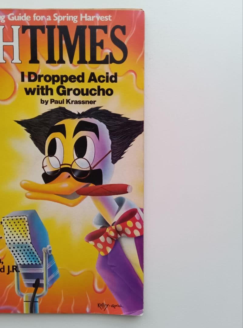 80s/VINTAGE/HIGH−TIMES/MAY/1981/洋雑誌。