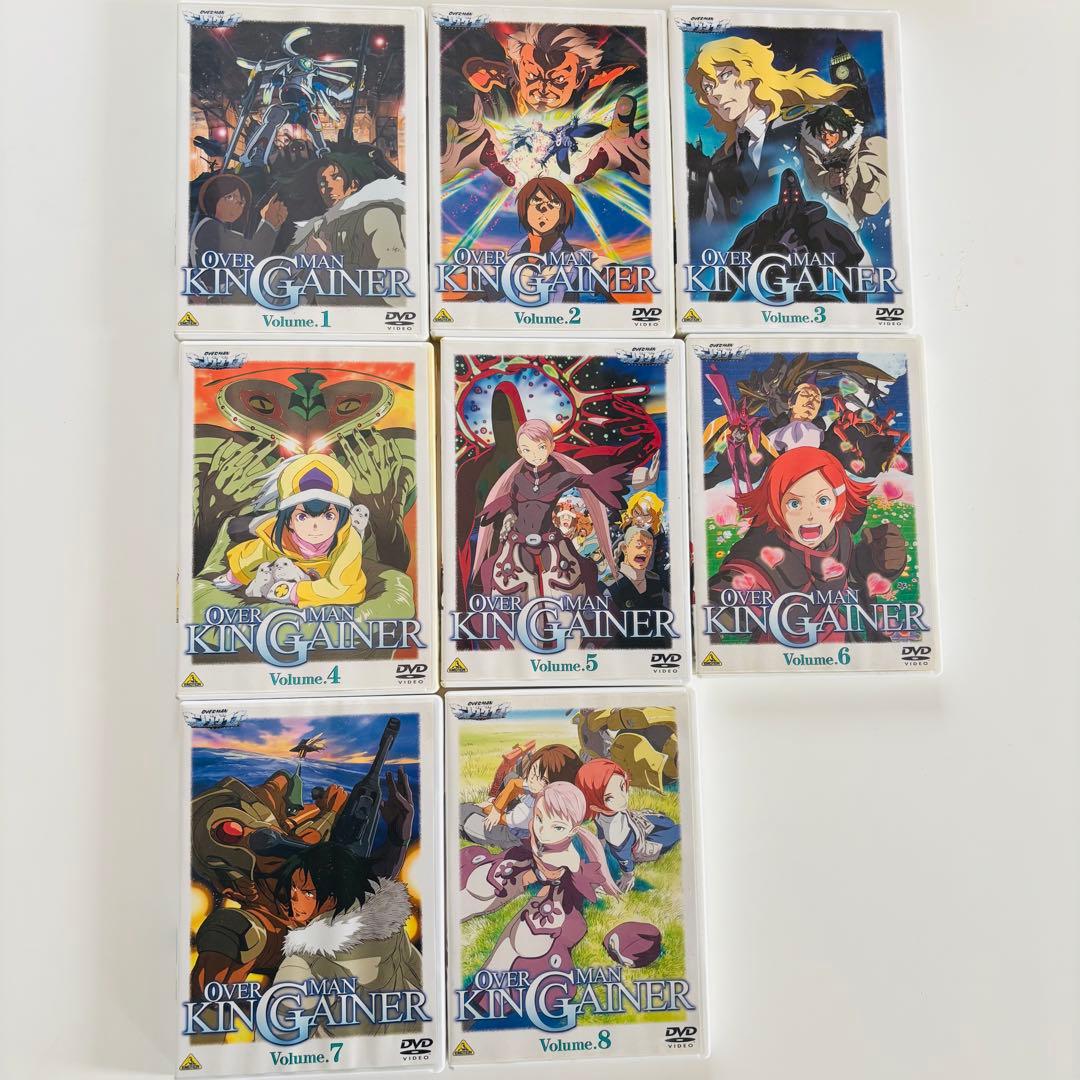 OVERMAN オーバーマン　キングゲイナー Volume.1〜8