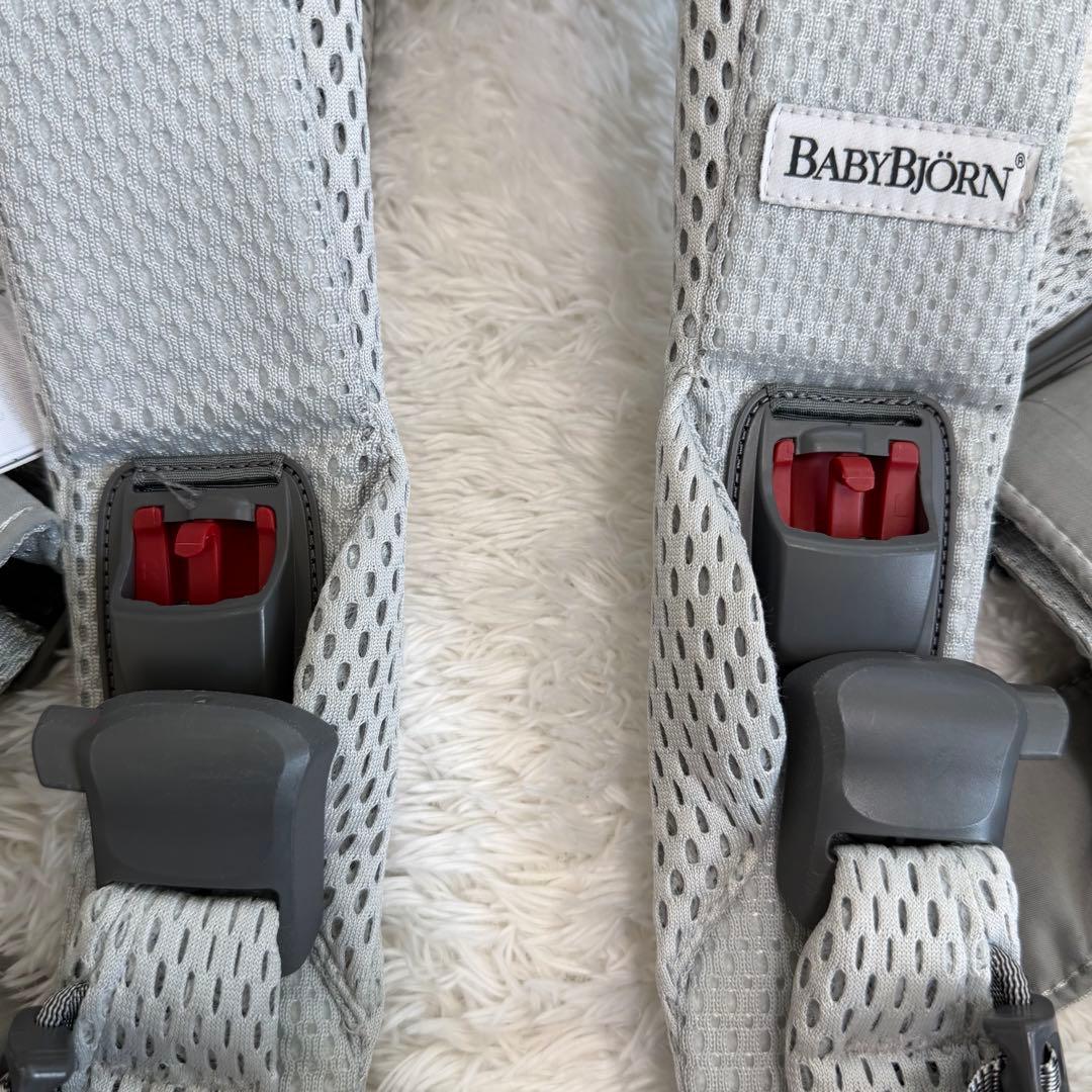 もちもち ベビービョルン ONE KAI Air シルバー グレー