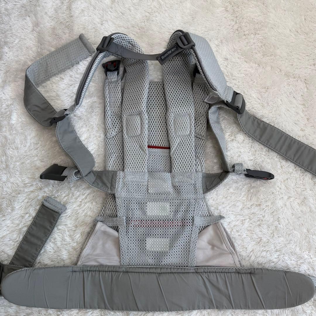 もちもち ベビービョルン ONE KAI Air シルバー グレー