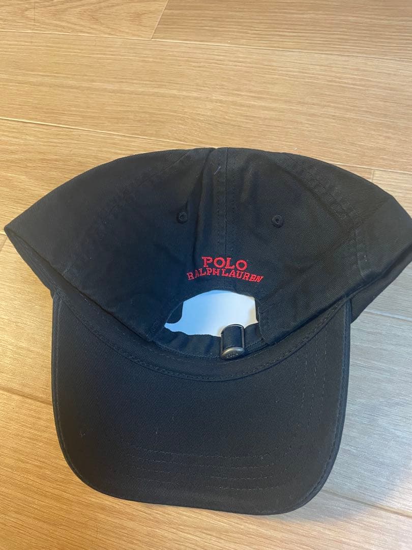 Polo Ralph Lauren ブラックキャップ 新品タグ付き