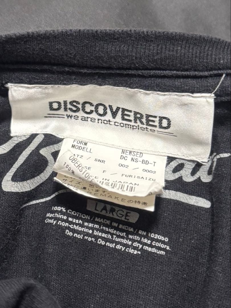 DISCOVERED レッチリ バンT カートコバーン バンドTシャツ ブラック