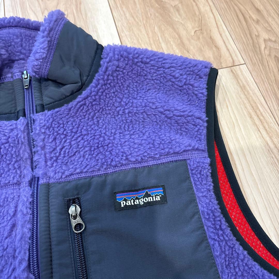 patagonia パタゴニア　レトロX ボアベスト　紫　メンズ　Sサイズ
