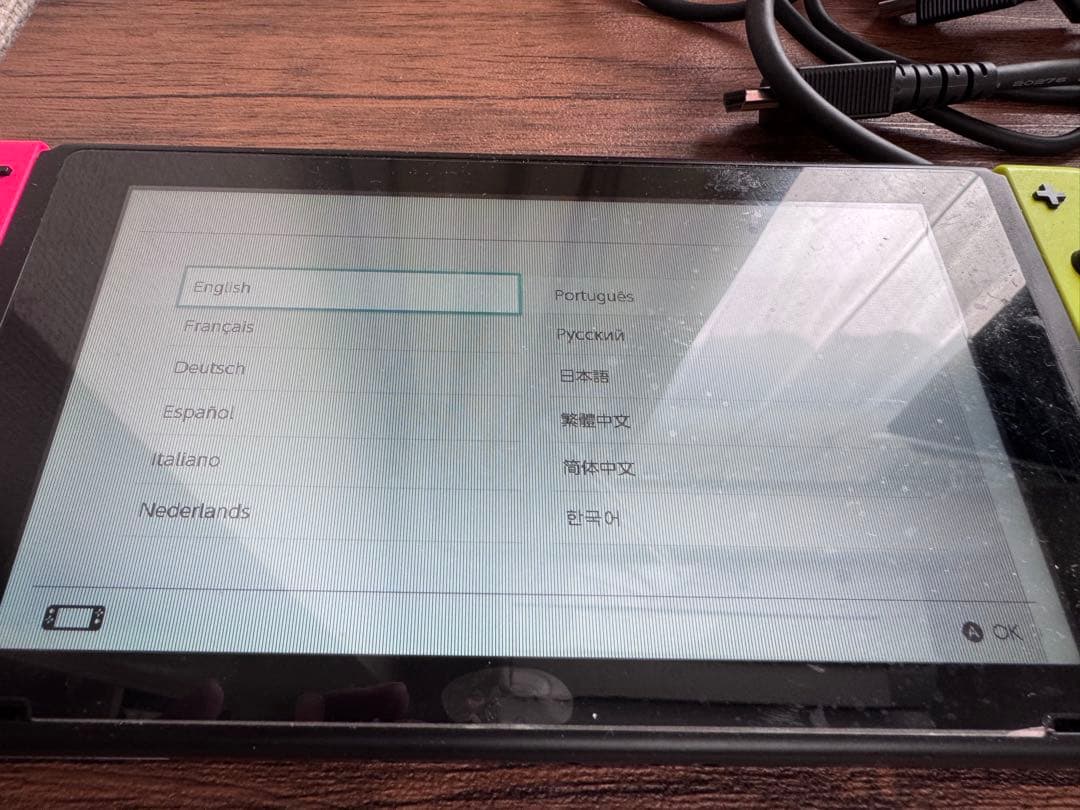 Nintendo Switch 本体・ジョイコン※通電確認済ジャンク