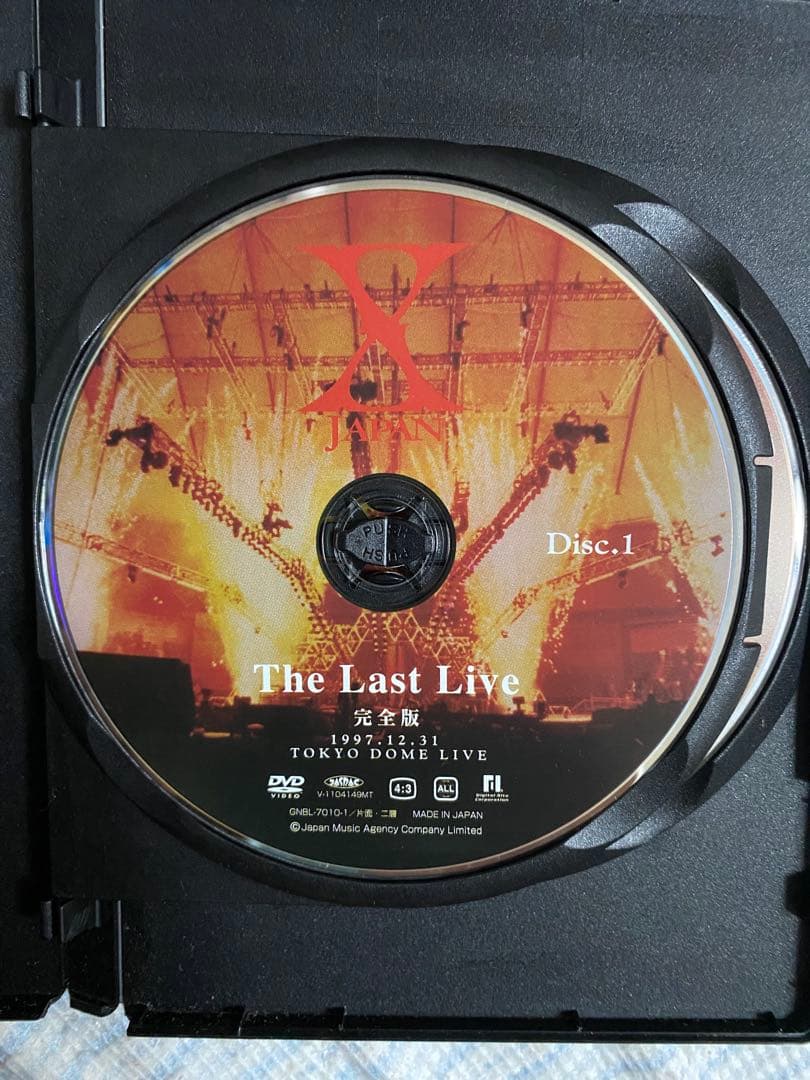 The Last Live 完全版 DVD X JAPAN