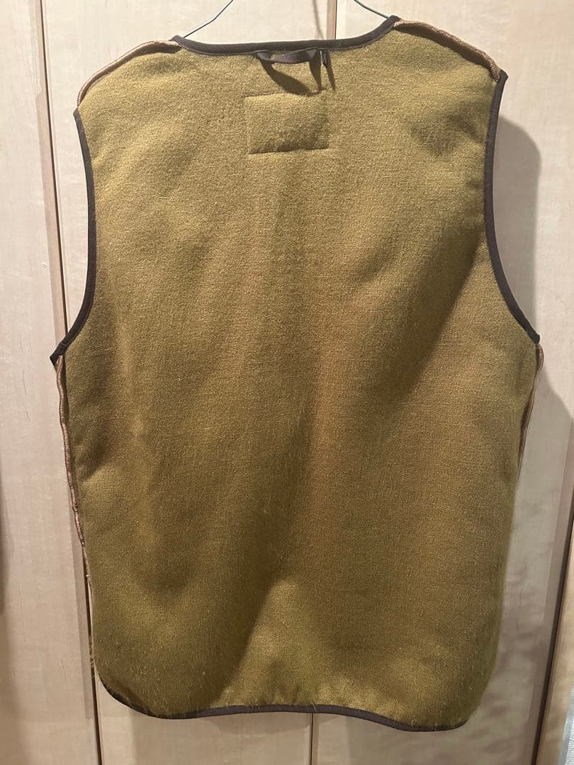 Barbour フロントジップ ファー ライナー ベスト美品
