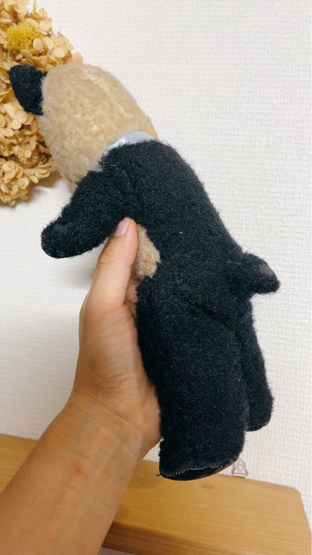 アンティークパンダちゃん　ぬいぐるみ　レトロ　ビンテージ　テディベア