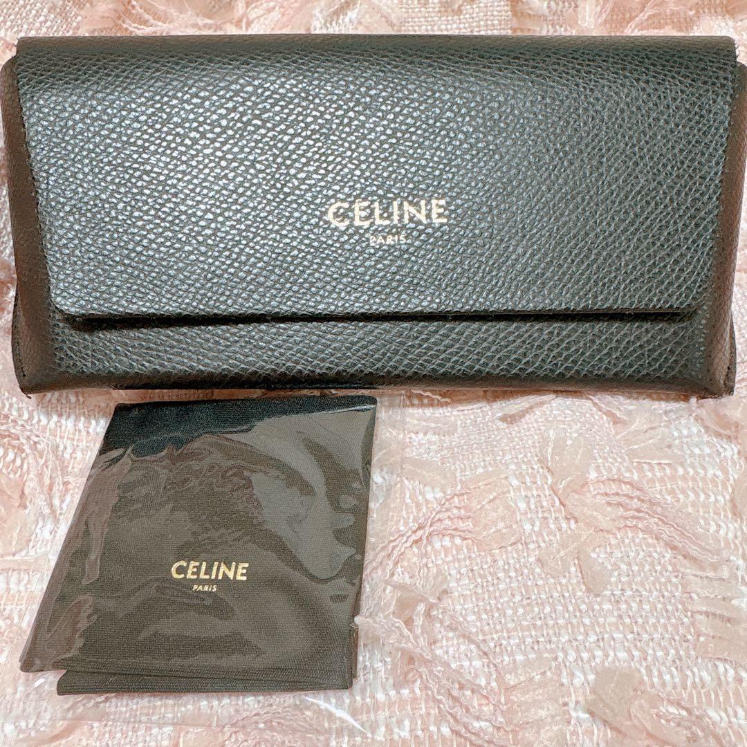 CELINE セリーヌ ピンクフレーム サングラス
