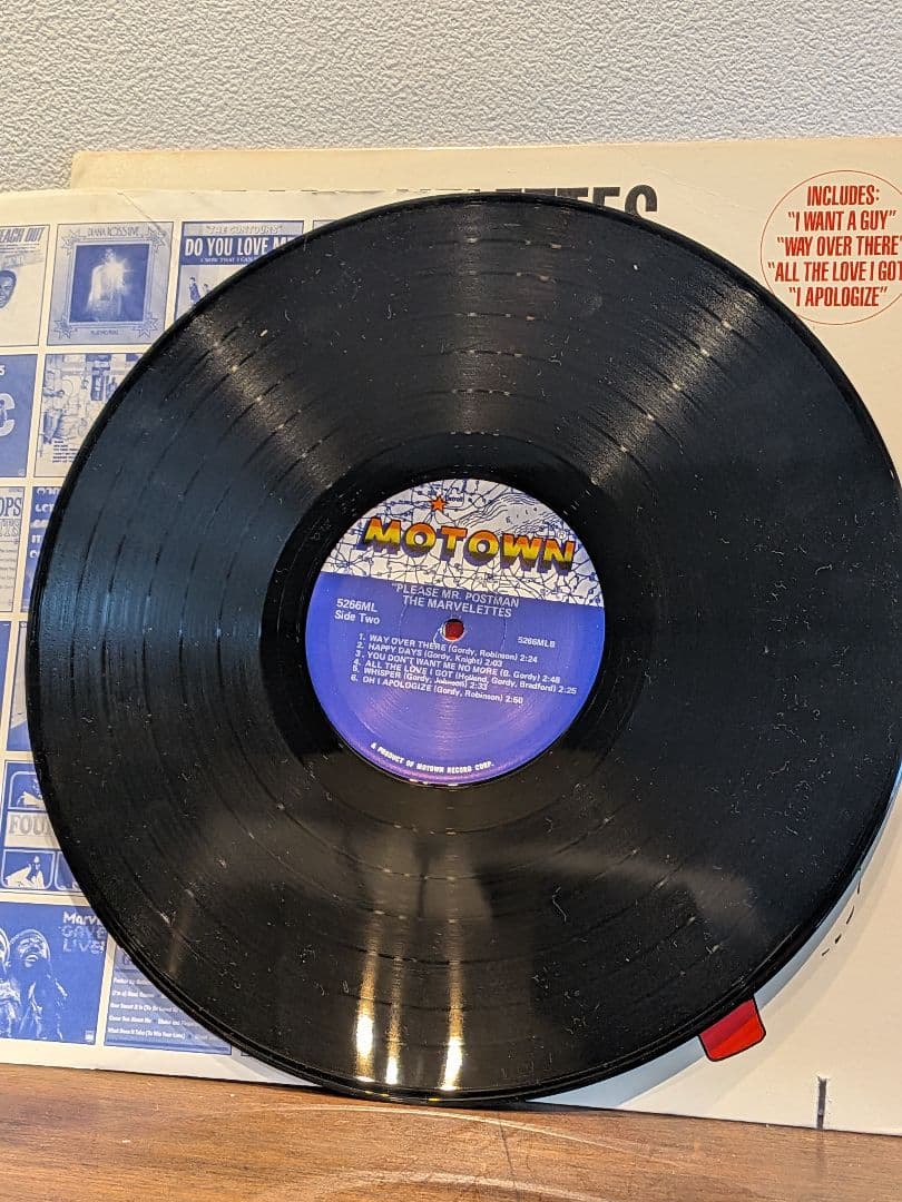 洋楽レコード３枚セット　The Marvelettes　Little Eva　他