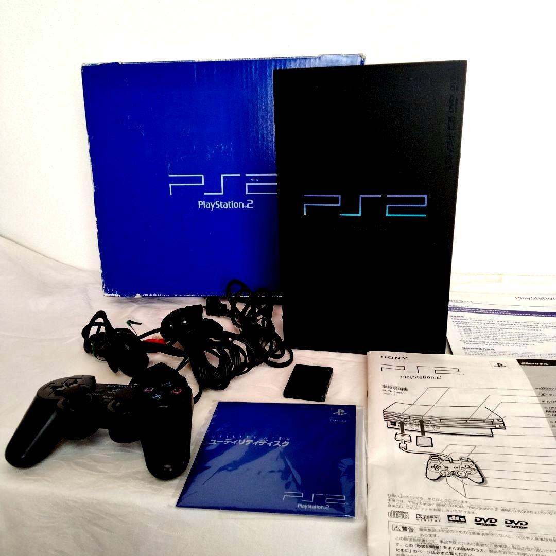 【美品】プレイステーシ2 　SCPH−10000　 すぐに遊べるセット
