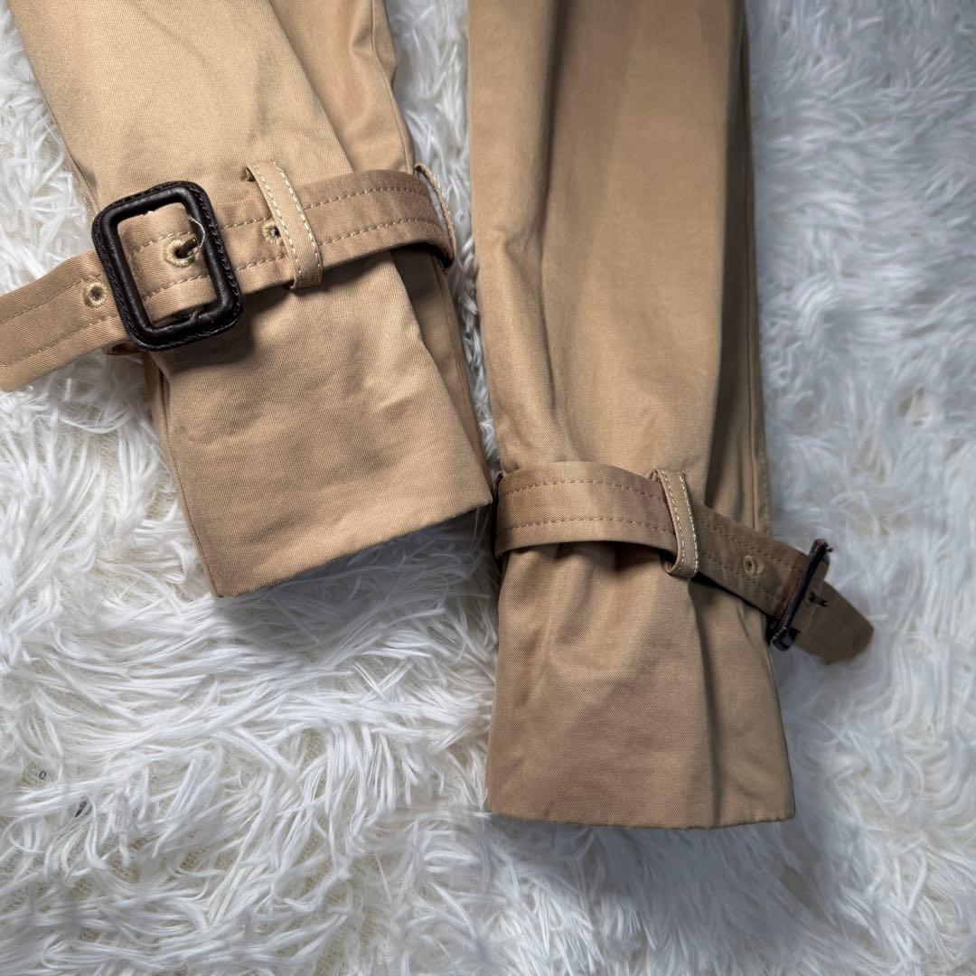 【美品】スピック＆スパン Spick&Spanベージュ トレンチコート 38