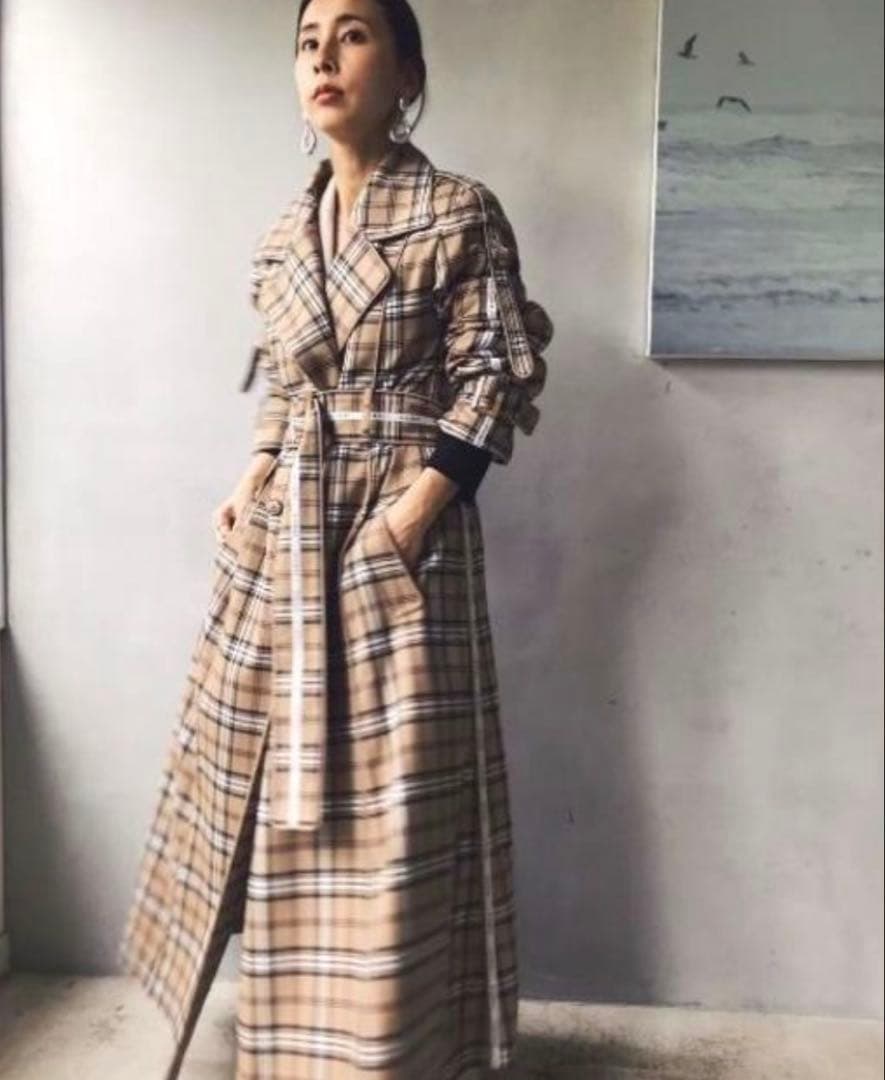 ジャケット・アウター AMERI PASS CODE CHECK COAT