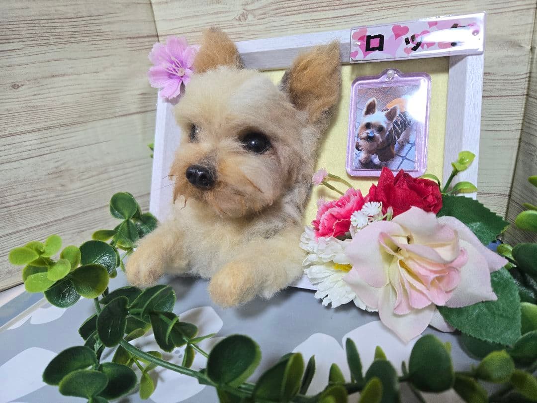 羊毛フェルト犬 うちの子オーダー ☆Rico様☆写真付き