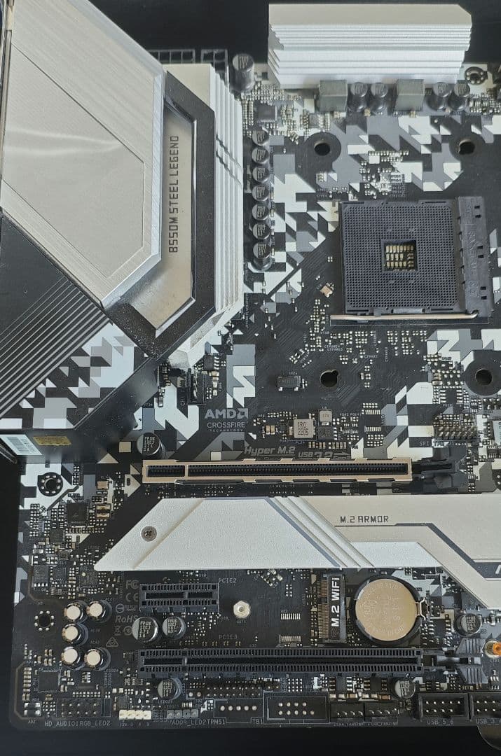 ASROCK　B550M steel legend Ryzen マザーボード