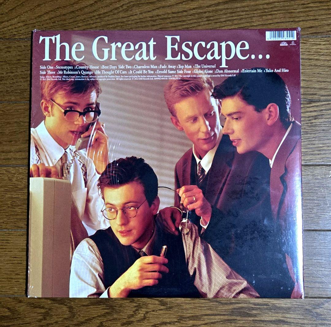 未聴 リマスター Blur 「The Great Escape」アナログレコード