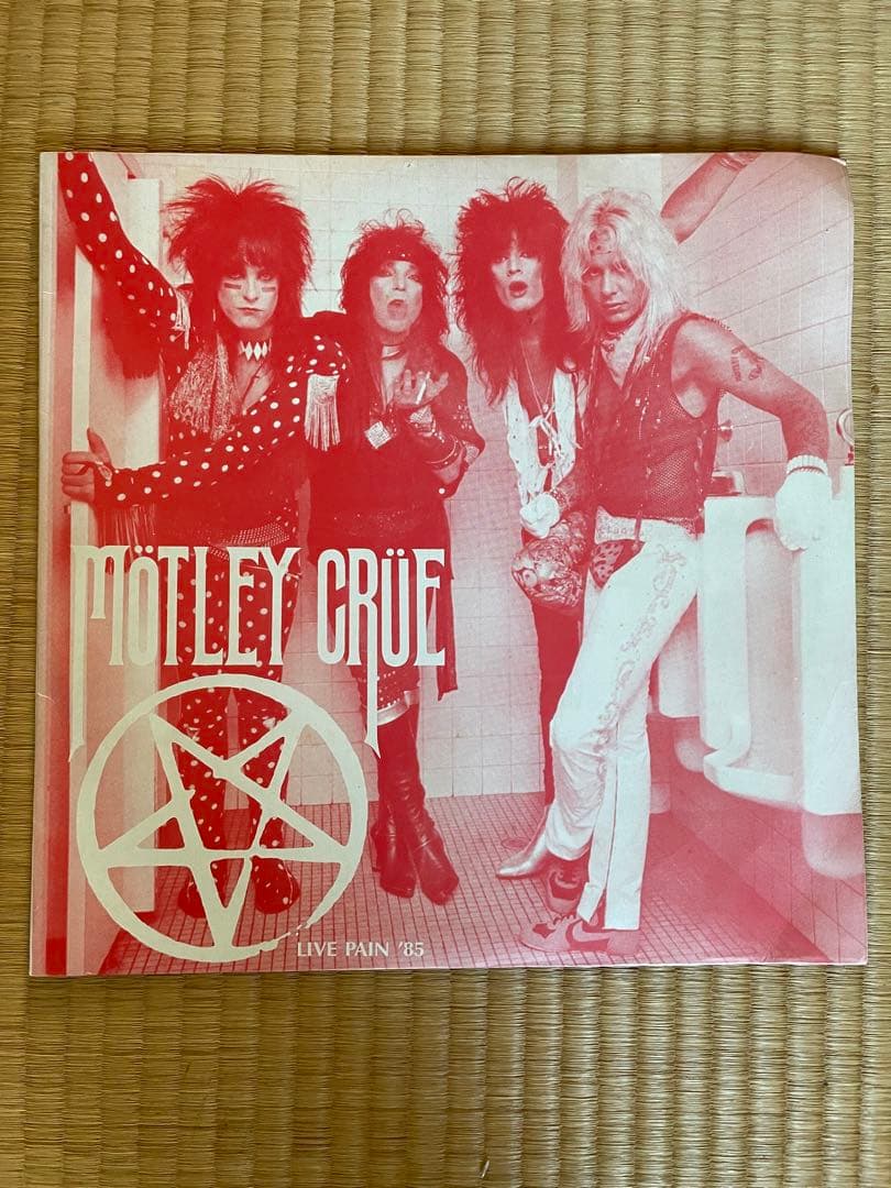 MÖTLEY CRÜEブートレックライブ盤レコードLive Pain '85