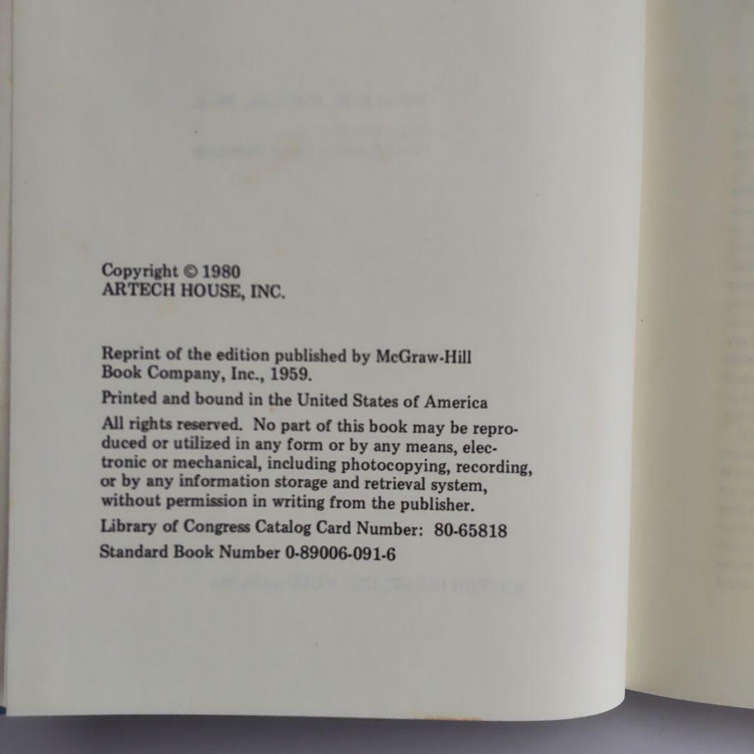 洋書 Introduction to Monopulse Radar Library