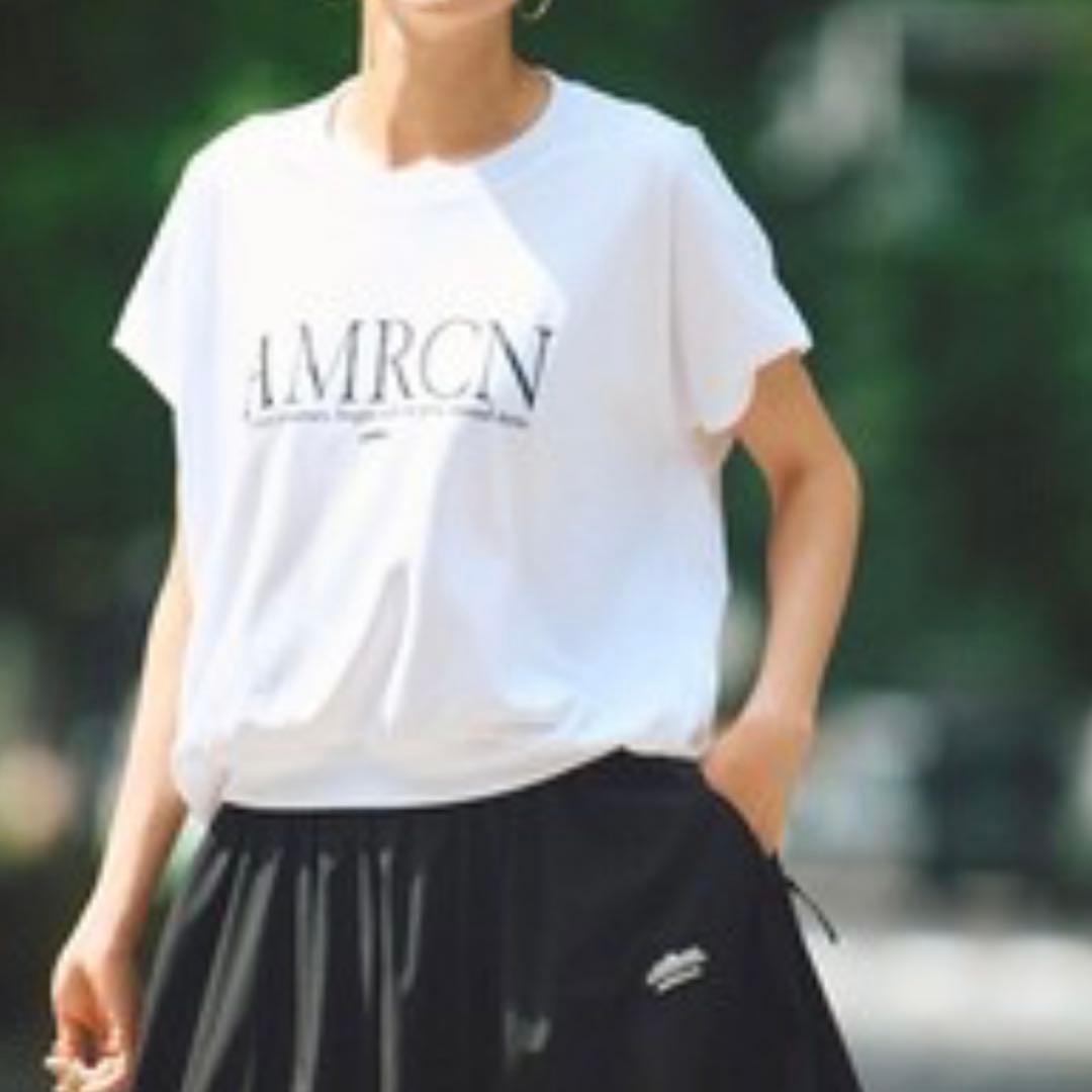 【タグ付き】アメリカーナ×サウザンドマイル　フレンチスリーブTシャツ　2025