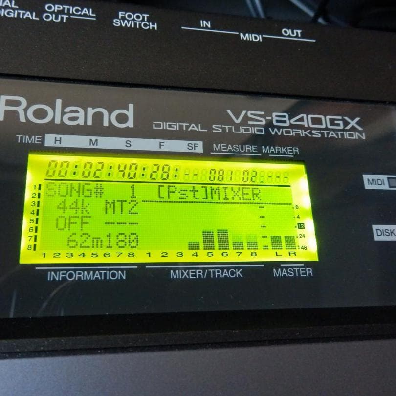 ★動作品❤️日本製★ローランド★VS-840GX★DTM★MA-5Aスピーカー付