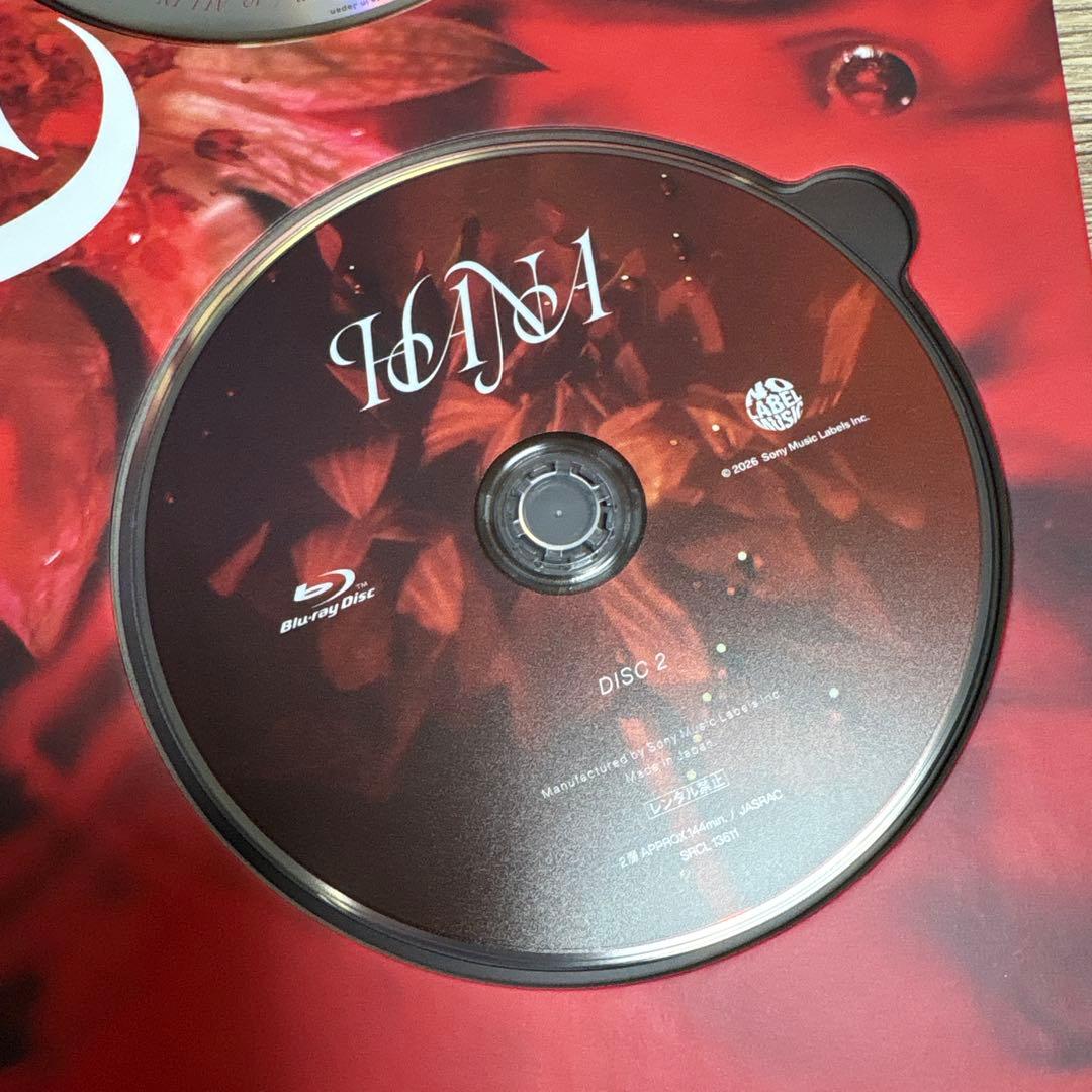 HANA 花 1st album アルバム 完全生産限定盤 CD+Blu-ray